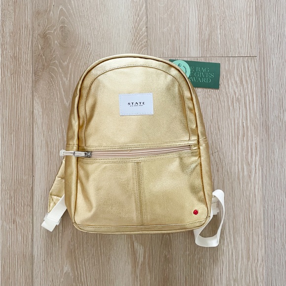 STATE Other - STATE Kid’s Backpack -Kane Mini Backpack, Gold